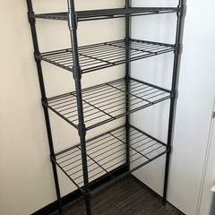 【ニトリ】スチールラック(LT 幅45cm 3段 ダークグレー)
