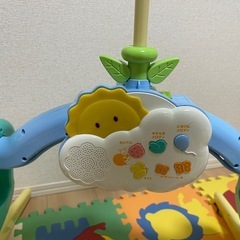 【値下げ】ディズニー ベビートイ くまのプーさん えらべる回転 6WAYジムにへんしんメリー マルチカラーの画像