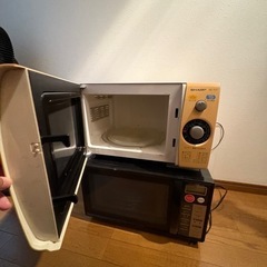 シャープの電子レンジの画像