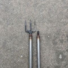 魚を刺して捕える道具の画像