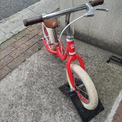 子供用足けり自転車　kickle 赤