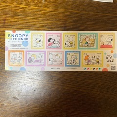 レアなSNOOPYの84円切って❣️1シート