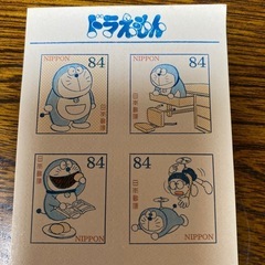 レアなドラえもん84円切って❣️３枚組❣️の画像