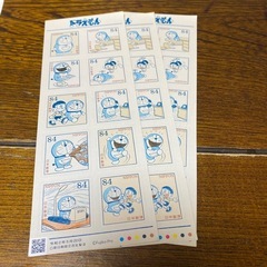レアなドラえもん84円切って❣️３枚組❣️の画像