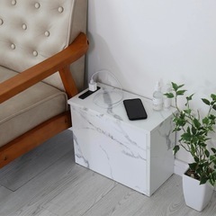 ケーブルボックス コンセント付き 電源タップ&ケーブル&ルーター収納