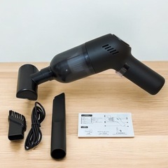 【新品】ハンディクリーナー 多機能 車用 掃除機 コードレス パ...