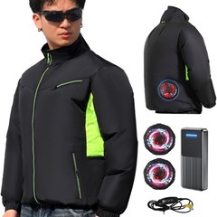 2025 モデル　空調服 冷却ファン付 40800mah