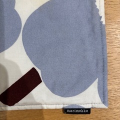 マリメッコ　marimekko ウニッコ　鍋敷き　　ポットホルダーの画像