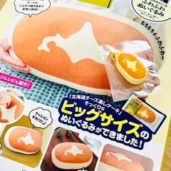 スクイーズチャーム付き！北海道チーズ蒸しケーキ FAN BOOK