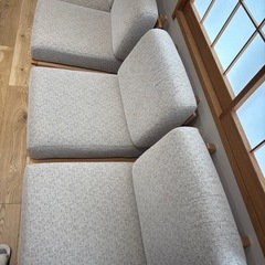 ローソファ3点セットの画像