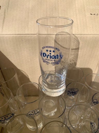 オリオンビール寸胴ピルスナー34個まとめて