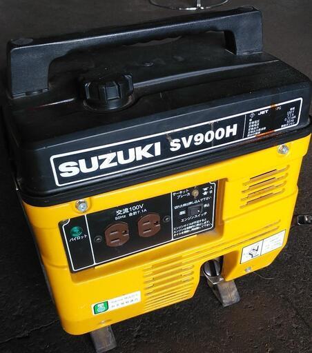 人気沸騰ブラドン ジャンク品スズキガソリンエンジン発電機SV900H (L特急ひばり485 メンテナンス