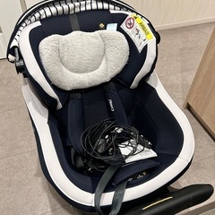 【業者クリーニング済】ファン付き！チャイルドシート　コンビ　クル...