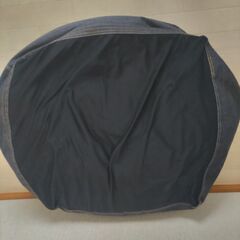 商談中☆無印良品ビーズクッション☆デニム地　訳の画像