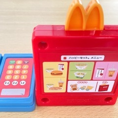 マクドナルドレジおもちゃ（カード付）の画像