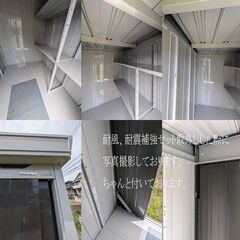 【配送出来ます】美品 鍵付き 1カ月のみ使用 イナバ物置 FORTA FS-1522S 定価 269500円 オプション付き（近くなら配送も可能です）の画像