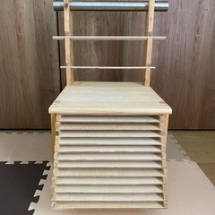 画用紙テープ類の収納棚(自作) 
