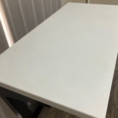 タンスのゲン　スタンディングデスク　ホワイトの画像