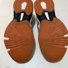 美品 asics室内シューズ23.5cmの画像