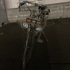 自転車　スーパーカー　ジャンク