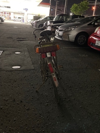 自転車　スーパーカー　ジャンク
