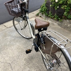 比較的に綺麗パナソニック電動アシスト自転車26インチ16Ah🔑カギ3本の画像