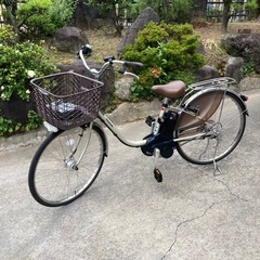 比較的に綺麗パナソニック電動アシスト自転車26インチ16Ah🔑カギ3本