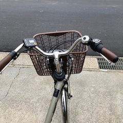 比較的に綺麗パナソニック電動アシスト自転車26インチ16Ah🔑カギ3本の画像