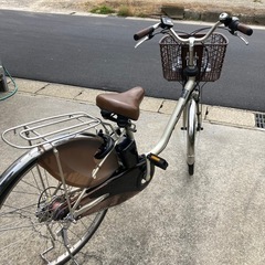 比較的に綺麗パナソニック電動アシスト自転車26インチ16Ah🔑カギ3本の画像