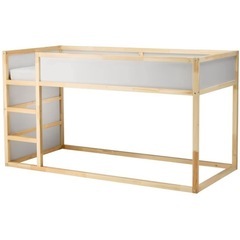 IKEA キューラ ベッド マットレス付き