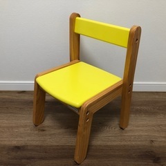 【コマロ様専用】大和屋 ノスタ ラージデスクリトルチェア(イエロー)の画像