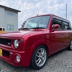 ラパンSS　4WD　ターボ　AT　ローダウン　オールペン！