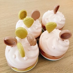 カップケーキのおもちゃの画像