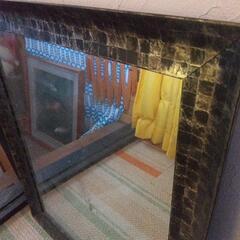 おしゃれな鏡　の画像