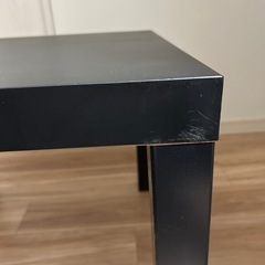 IKEA サイドテーブル 
LACK 黒の画像