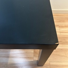 IKEA サイドテーブル 
LACK 黒の画像