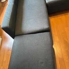 ●お譲り先決定-sold out
● 　デニム調ソファ　L字型の画像