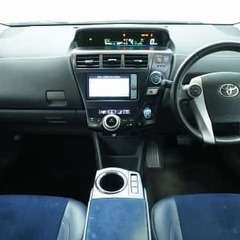 【自社ローン対象】トヨタ　プリウスα　□コンパクト/102500km□　の画像