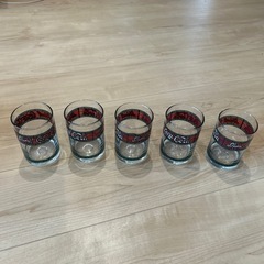 グラス コカコーラのコップ5個