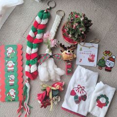 クリスマス　デコレーションセット　タオル　ツリー