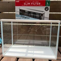 GEX　水槽　40cm　スリムフィルターL　中古品　