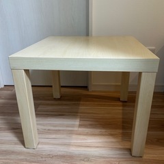 IKEA サイドテーブル LACK　ベージュ