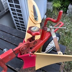 培土器　農機具