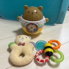 赤ちゃんおもちゃ3点