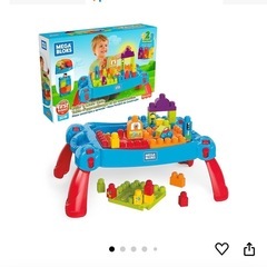 メガブロック(MEGA BLOKS) 1才からのメガブロック ラーニングテーブルの画像