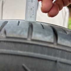 ダンロップ製夏タイヤ　155-65-14の画像