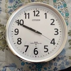 CITIZEN壁掛け静音時計