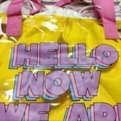巾着付きショルダーバッグ