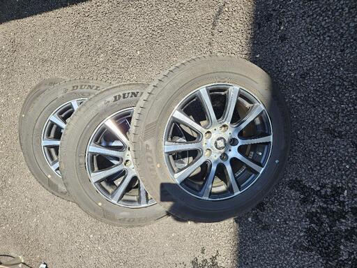 205/60R16×4本プリウスアルファタイヤアルミセット (ののの