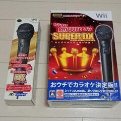 カラオケJOYSOUND Wii SUPER DX 用 マイク （１）／カラオケマイクの画像